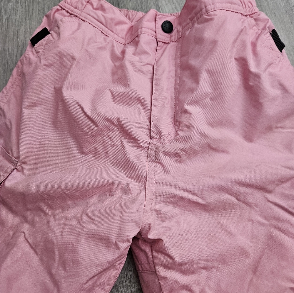 Pink snowboard pants girls size 8